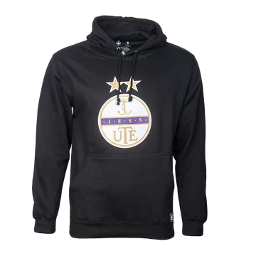 Hoodie címeres, fekete