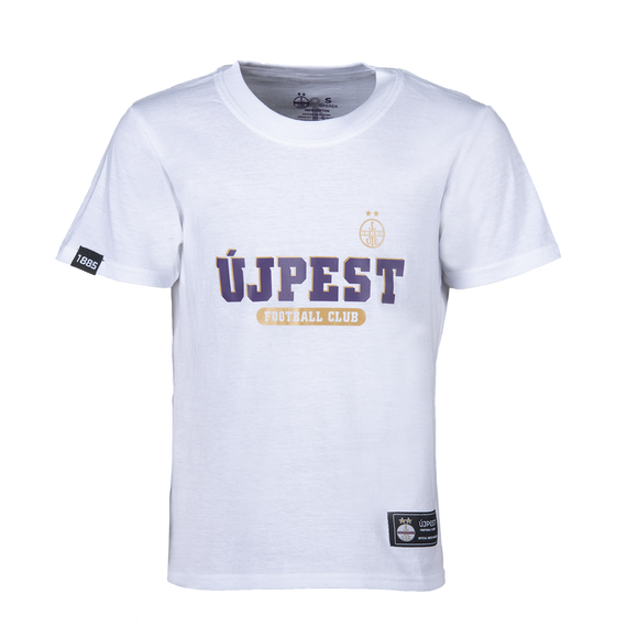 Póló kerek nyakú, gyerek, ÚJPEST