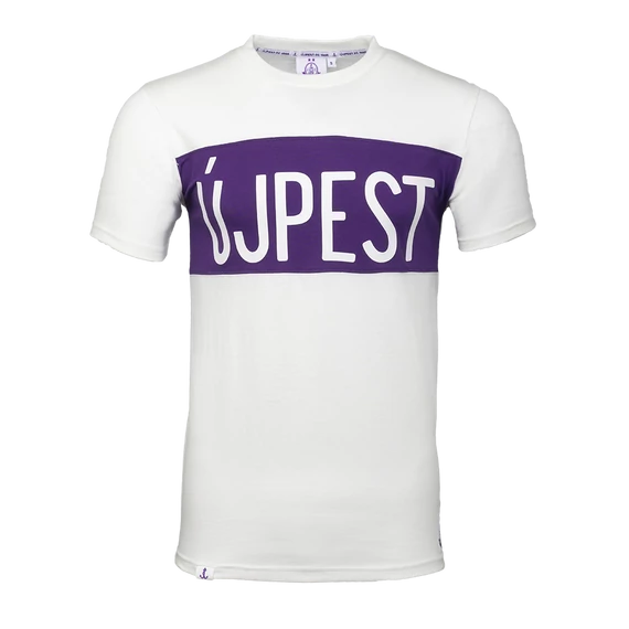 Kereknyakú Póló Fehér Gyerek, Újpest 140
