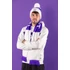 Kép 5/5 - Kötött sapka fehér-lila gyerek, Újpest 140